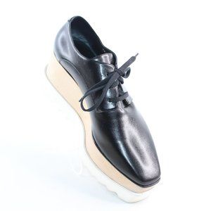Stella McCartney Black Platform Shoes
